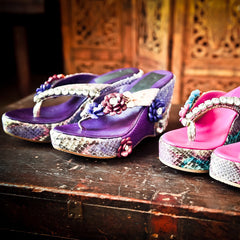 Kimora Wedge Flowers